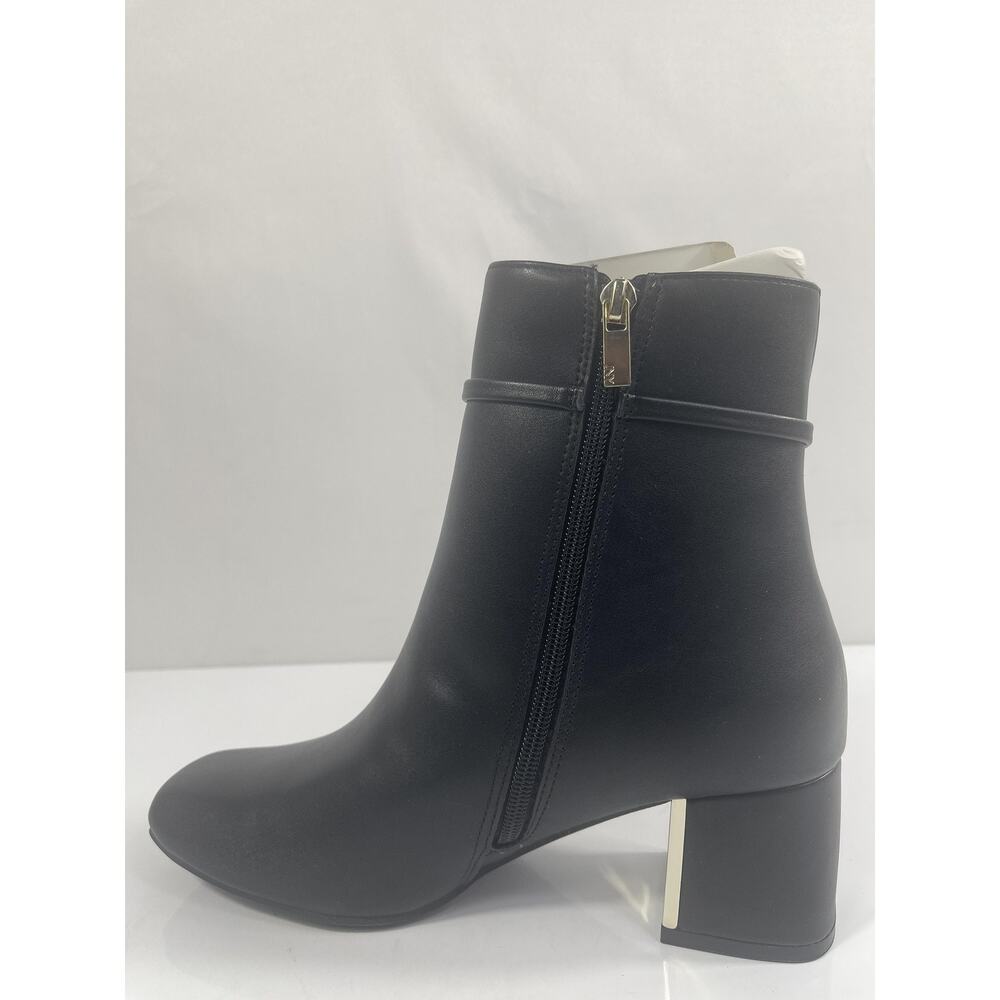 Jones New York Boots Women's Size 7.5M Black Jny-Durling Faux Leather Booties - Picture 5 of 15
